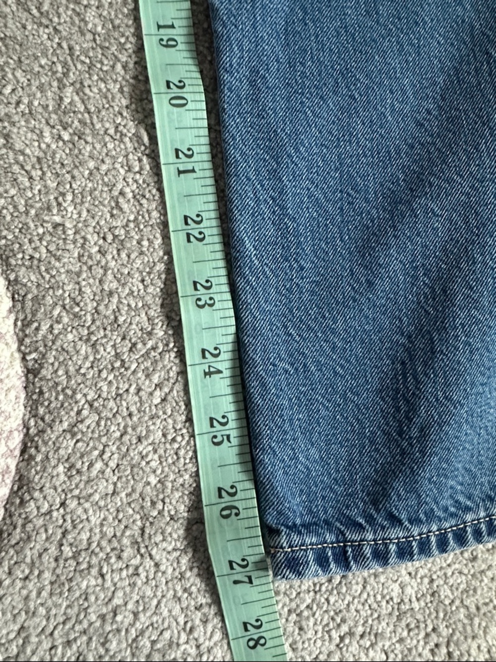 American Eagle Outfitters Mom Jeans Size 12 in Blue - Picture 7 of 11